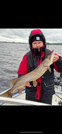 Gädda, 3791g, Mikael Andersson, 2025-10-05, Gysinge, fiskemetod: Spinnfiske